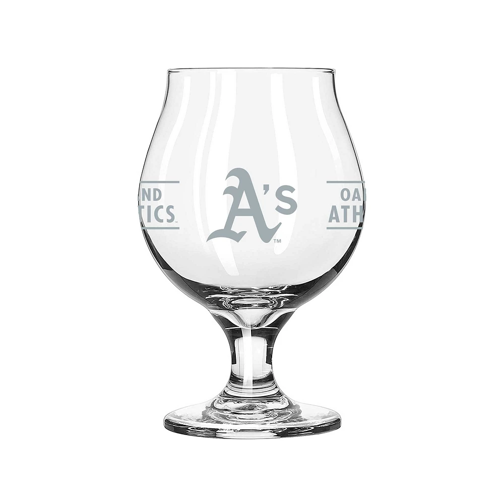 Athletics 16oz. Belgium Glass