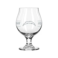 Los Angeles Chargers 16oz. Belgium Glass