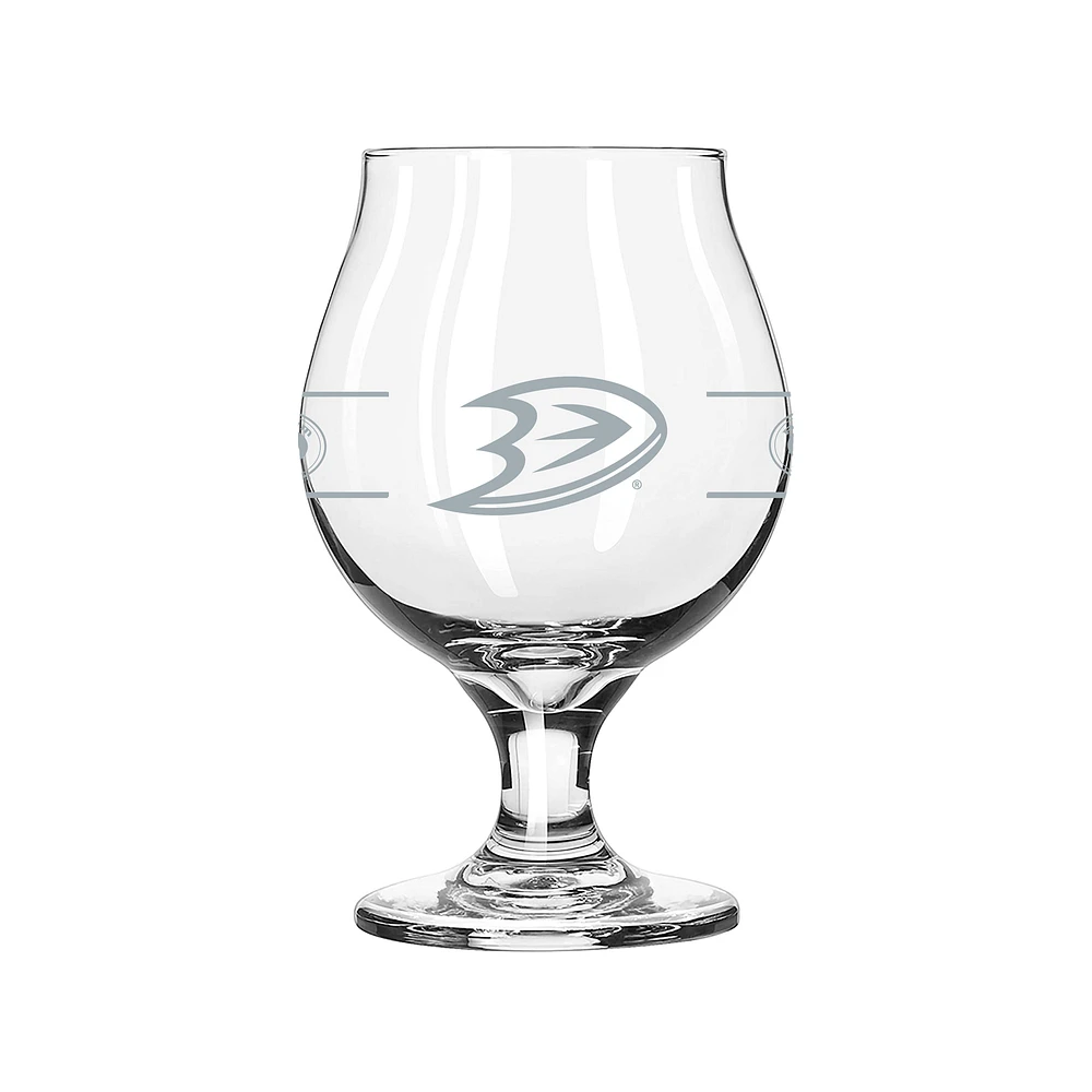 Anaheim Ducks 16oz. Belgium Glass