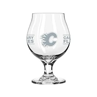 Calgary Flames 16oz. Belgium Glass