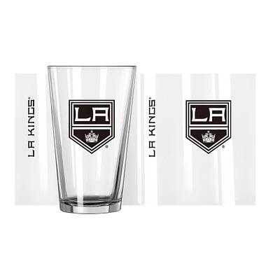 Los Angeles Kings 16oz. Team Wordmark Game Day Pint Glass