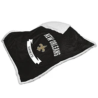 New Orleans Saints 50" x 60" Sherpa Blanket