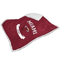 Miami Heat 50" x 60" Sherpa Blanket