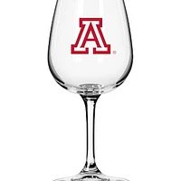 Arizona Wildcats Logo 12oz. Stemmed Wine Glass