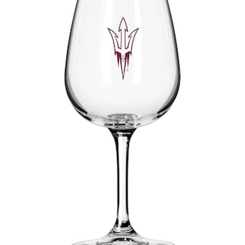 Arizona State Sun Devils Logo 12oz. Stemmed Wine Glass