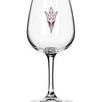 Arizona State Sun Devils Logo 12oz. Stemmed Wine Glass