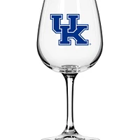 Kentucky Wildcats Logo 12oz. Stemmed Wine Glass