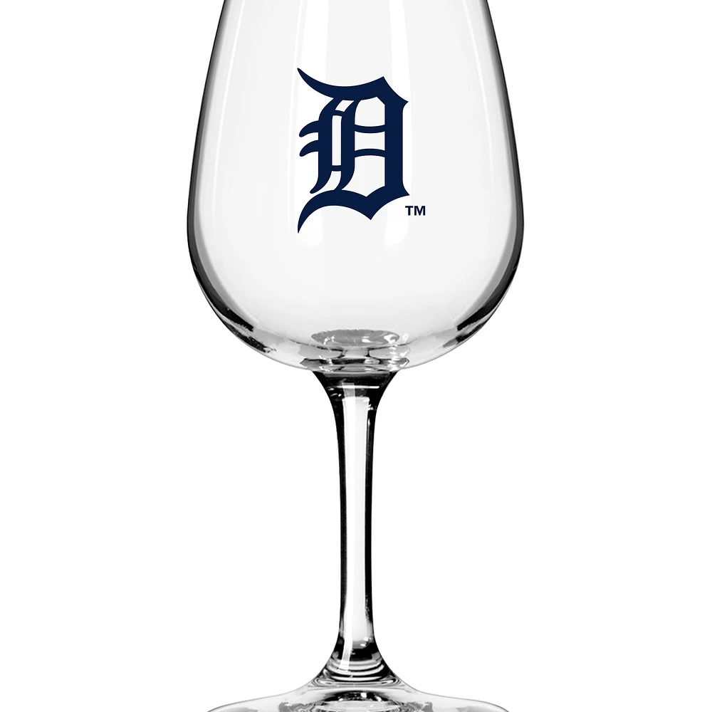 Detroit Tigers Logo 12oz. Stemmed Wine Glass