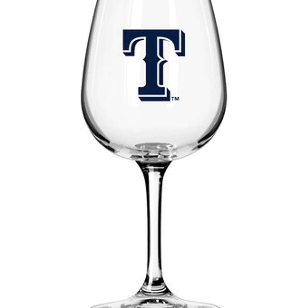 Texas Rangers Logo 12oz. Stemmed Wine Glass