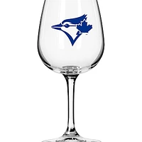 Toronto Blue Jays Logo 12oz. Stemmed Wine Glass