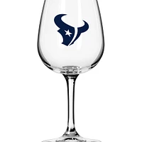 Houston Texans Logo 12oz. Stemmed Wine Glass