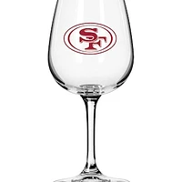 San Francisco 49ers Logo 12oz. Stemmed Wine Glass