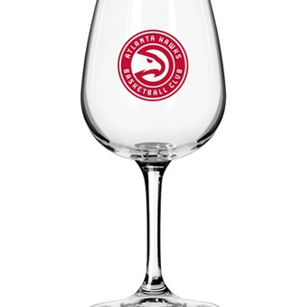 Atlanta Hawks Logo 12oz. Stemmed Wine Glass