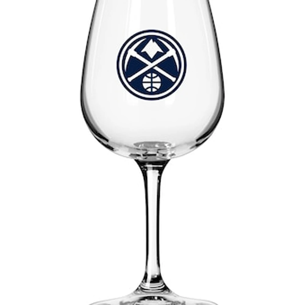 Denver Nuggets Logo 12oz. Stemmed Wine Glass