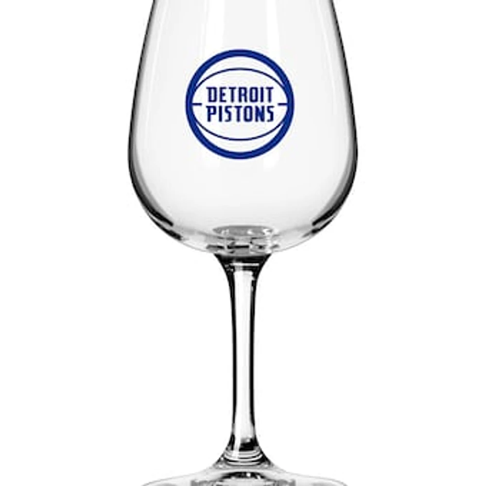 Detroit Pistons Logo 12oz. Stemmed Wine Glass