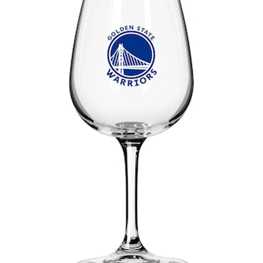 Golden State Warriors Logo 12oz. Stemmed Wine Glass