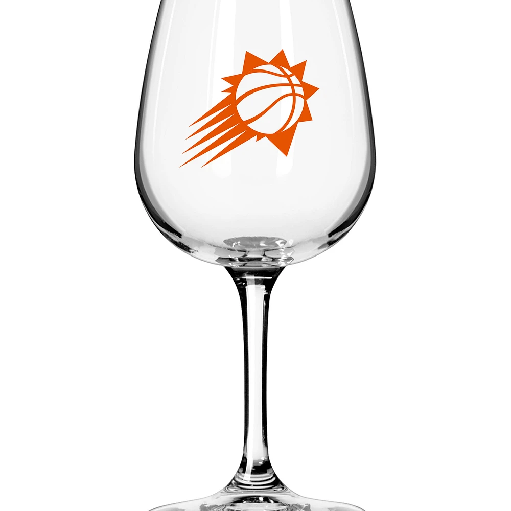 Phoenix Suns Logo 12oz. Stemmed Wine Glass