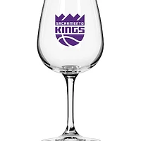 Sacramento Kings Logo 12oz. Stemmed Wine Glass