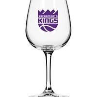 Sacramento Kings Logo 12oz. Stemmed Wine Glass