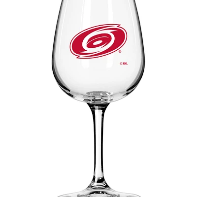 Carolina Hurricanes Logo 12oz. Stemmed Wine Glass