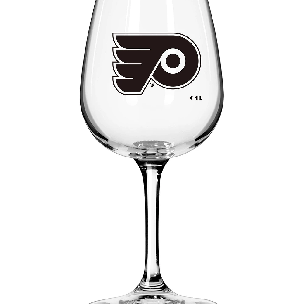 Philadelphia Flyers Logo 12oz. Stemmed Wine Glass