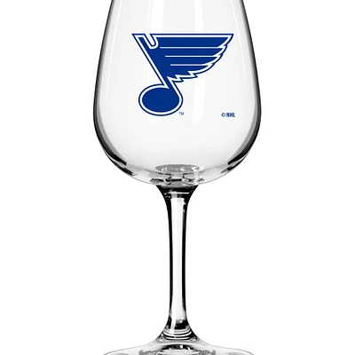 St. Louis Blues Logo 12oz. Stemmed Wine Glass