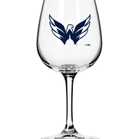 Washington Capitals Logo 12oz. Stemmed Wine Glass