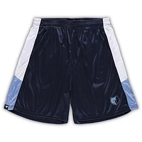 Men's Fanatics Navy Memphis Grizzlies Big & Tall Champion Rush Practice Shorts