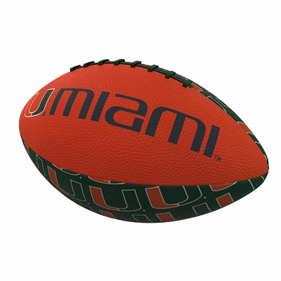 Miami Hurricanes Mini Rubber Football