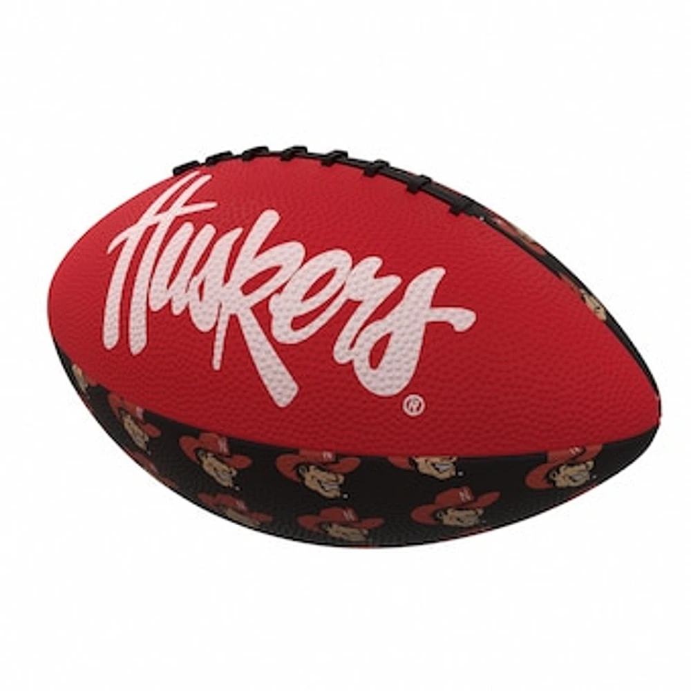 Nebraska Huskers Mini Rubber Football