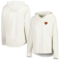 Women's Tommy Bahama Cream Chicago Bears Ashby Isles Jersey Pullover Hoodie