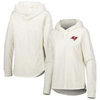 Women's Tommy Bahama Cream Tampa Bay Buccaneers Ashby Isles Jersey Pullover Hoodie