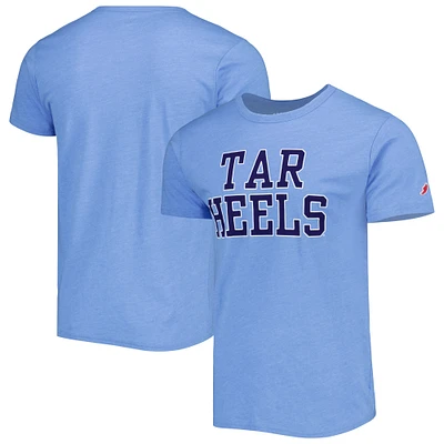 Men's League Collegiate Wear Carolina Blue North Tar Heels Local Victory Falls Tri-Blend T-Shirt