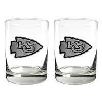 Kansas City Chiefs 15oz. Legacy Rocks Glass Set