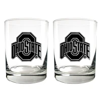 Ohio State Buckeyes 15oz. Legacy Rocks Glass Set