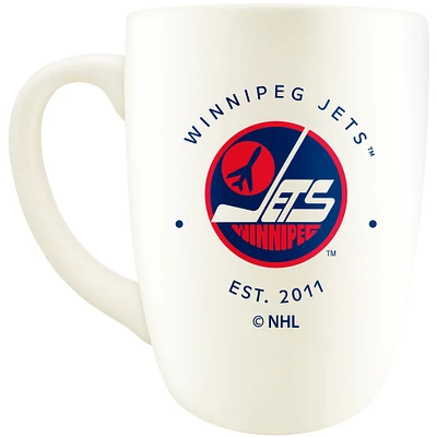 The Sports Vault Winnipeg Jets 14oz. Vintage Stamp Retro Diner Mug