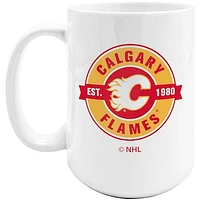 The Sports Vault Calgary Flames 15oz. Sublimated Coffee Mug