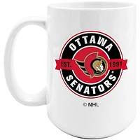 The Sports Vault Ottawa Senators 15oz. Sublimated Coffee Mug