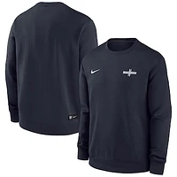 Men's Nike Navy England National Team Club Fleece Pullover Sweatshirt