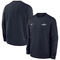 Men's Nike Navy England National Team Club Fleece Pullover Sweatshirt