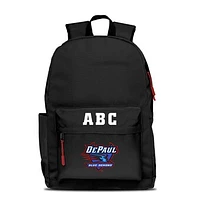MOJO Black DePaul Blue Demons Personalized Campus Laptop Backpack