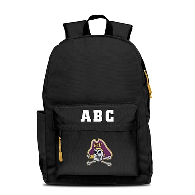 MOJO Black ECU Pirates Personalized Campus Laptop Backpack