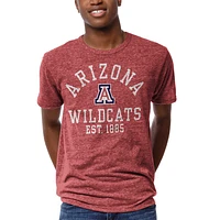 Men's League Collegiate Wear Heathered Red Arizona Wildcats Victory Falls T-Shirt