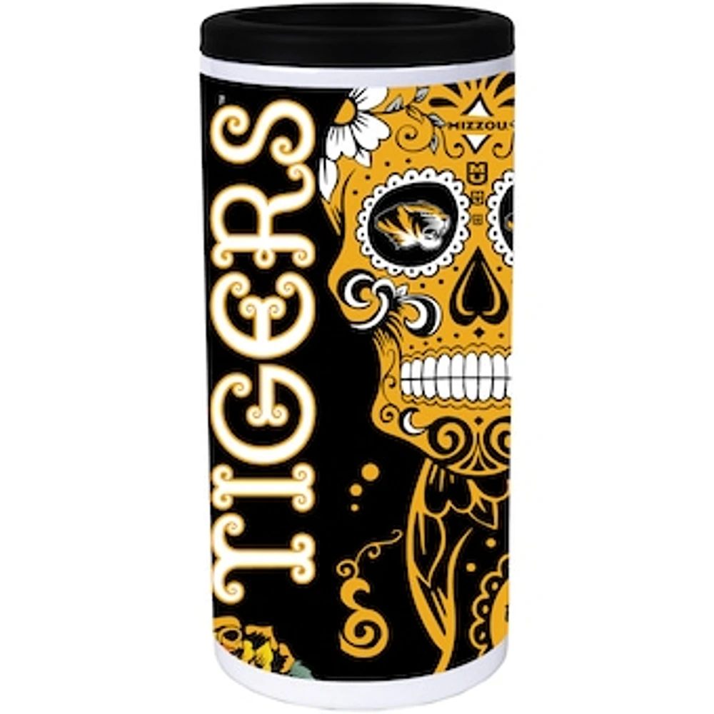 Missouri Tigers Dia Stainless Steel 12oz. Slim Can Cooler