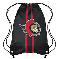 FOCO Ottawa Senators Team Stripe - Drawstring Backpack