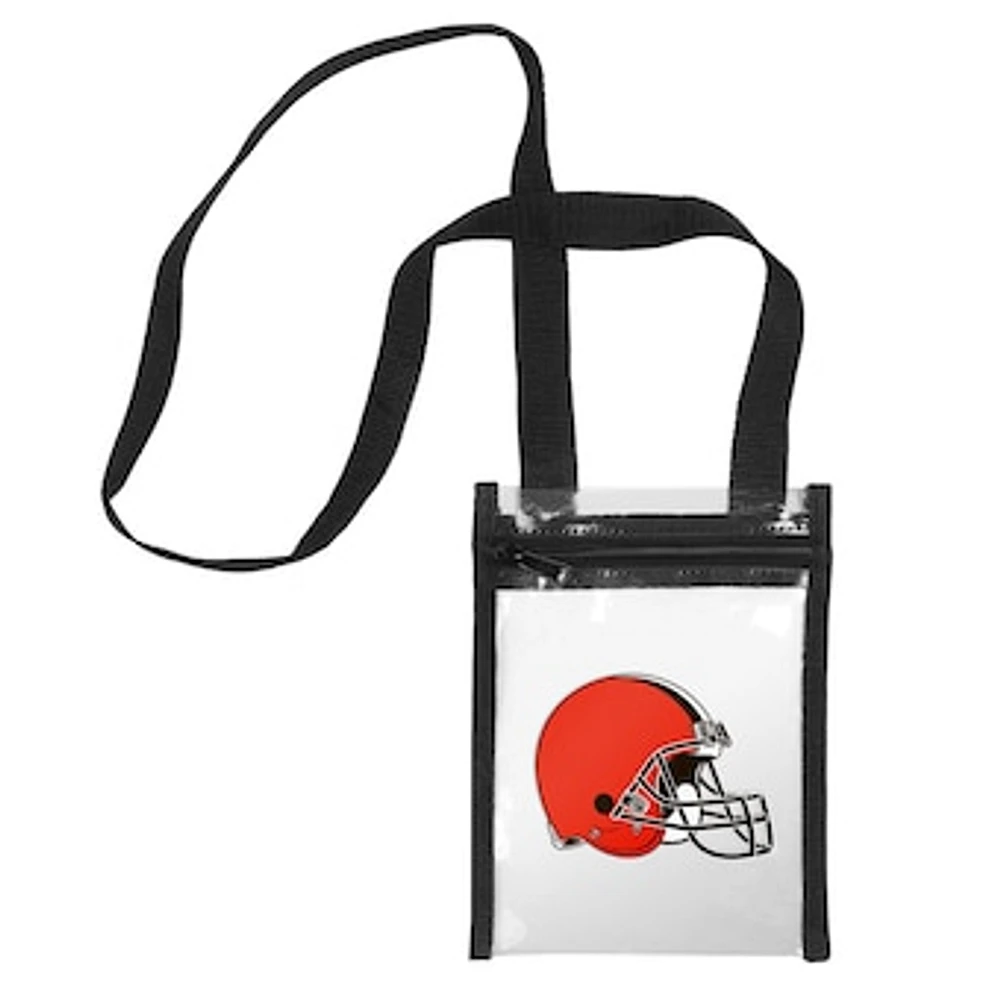 FOCO Cleveland Browns To Go Clear - Crossbody Tote Bag