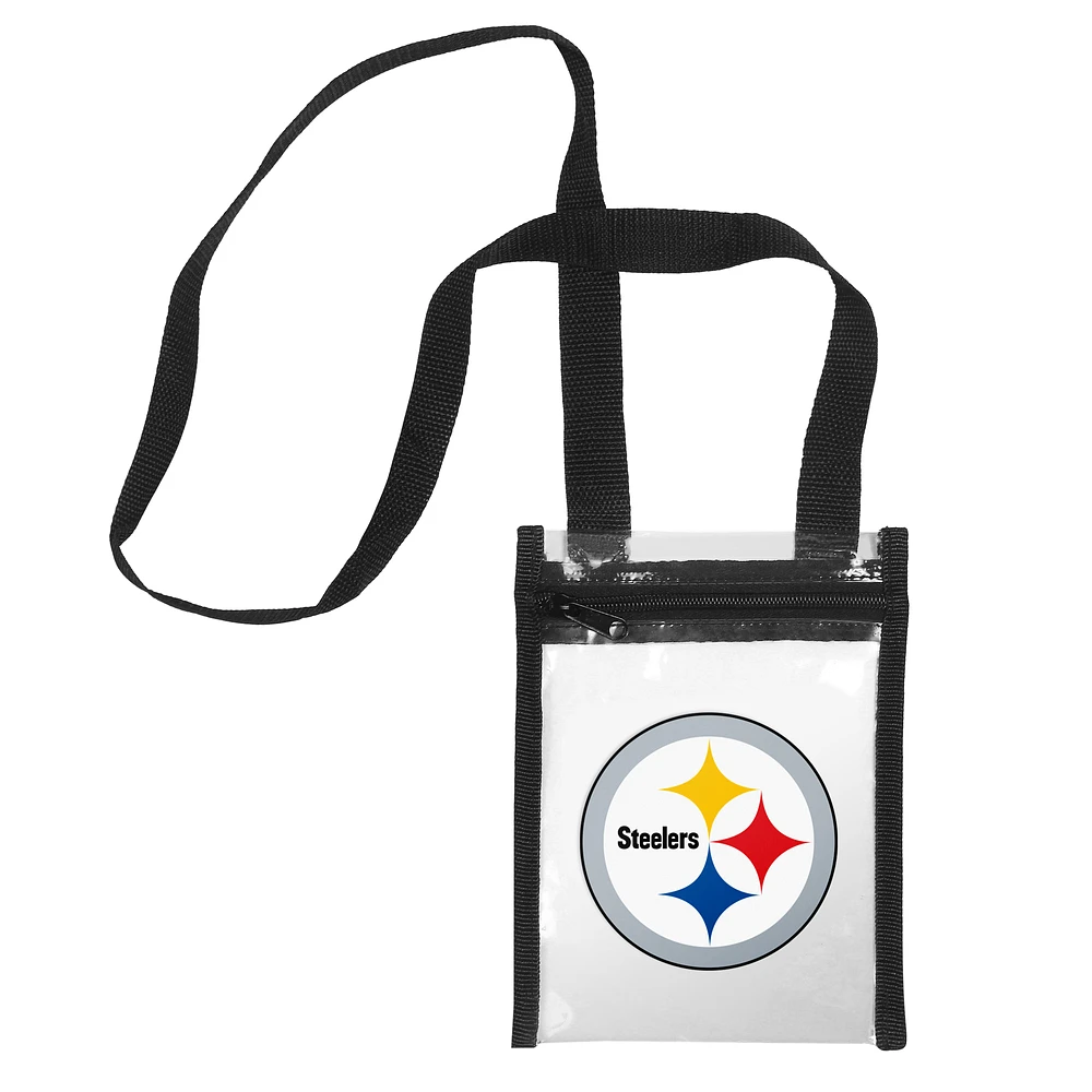 FOCO Pittsburgh Steelers To Go Clear - Crossbody Tote Bag