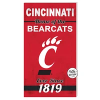 Cincinnati Bearcats 11'' x 20'' Home Of The Sign
