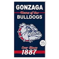 Gonzaga Bulldogs 11'' x 20'' Home Of The Sign