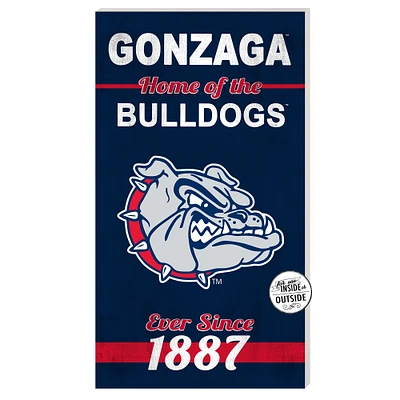 Gonzaga Bulldogs 11'' x 20'' Home Of The Sign